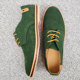 Chaussures de Bureau en Suède Oxford