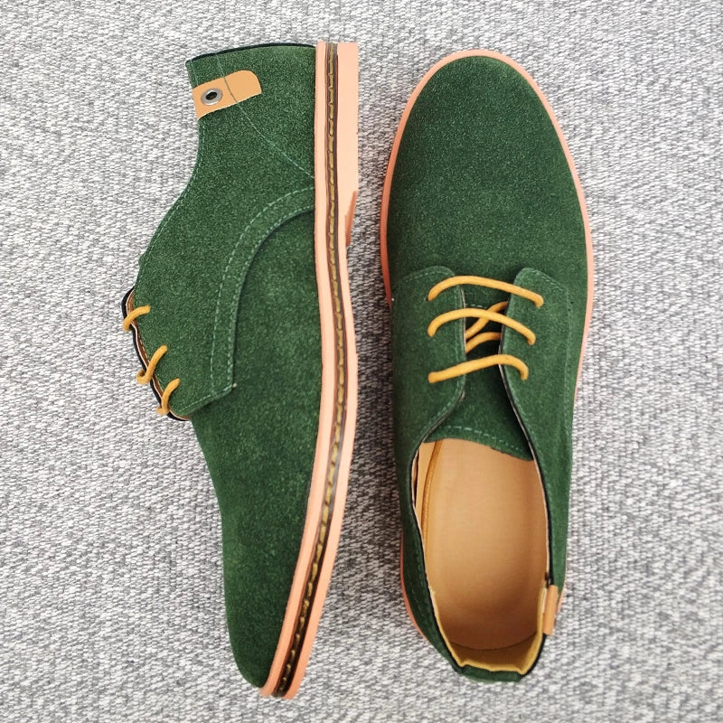 Chaussures de Bureau en Suède Oxford