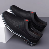 Büroschuhe aus Leder Slip-On