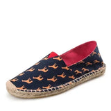 Elegante Leinenschuhe