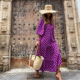 Bellona | Langes Boho-Kleid