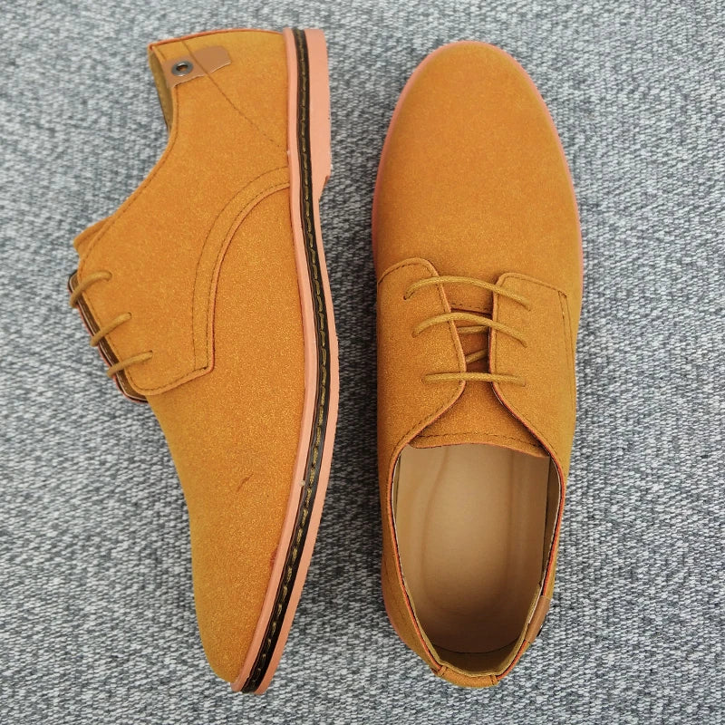 Chaussures de Bureau en Suède Oxford