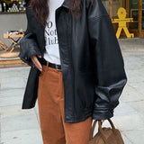 Drune | Weinlese Lederjacke