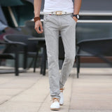 Pantalons en Lin Slim Fit