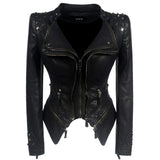 Drune | Stylische Lederjacke Für Damen