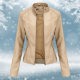 Veganistische Lederjacke