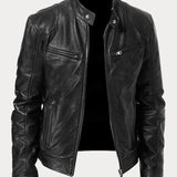 Drune | Lässige Lederjacke