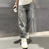 Denim-Jacquard-Jeans