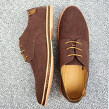 Büroschuhe aus Wildleder Oxford