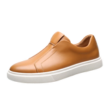 Chaussures Décontractées en Cuir à Enfiler