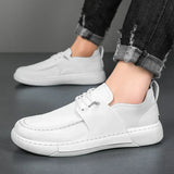 Baskets en Cuir Italiennes Classiques