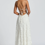 SOFIA | Elegantes Spitzen Maxi Kleid