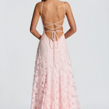 SOFIA | Elegantes Spitzen Maxi Kleid