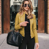 Drune Winter Lederjacke Im Modernen Stil Für Damen | Perfekt Für Den Winter