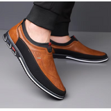 Chaussures de Bureau en Cuir Slip-On