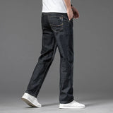 Jeans en Denim Droit Décontractés