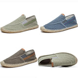 Elegante Leinen-Espadrilles