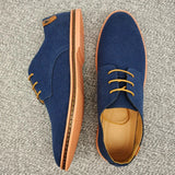 Büroschuhe aus Wildleder Oxford