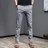 Pantalons en Coton Décontractés