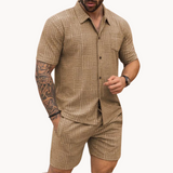 Ensemble Hemd und Shorts - Retro
