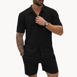 Ensemble Hemd und Shorts - Retro