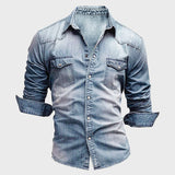 Chemise - Devant avec Boutons Structuré