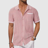 Chemise - Col Camp Contrasté