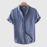 Hemd - Leichter Mélange Relaxed Fit