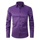 Chemise - Mélange Polyester Sans Rides