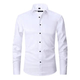 Chemise - Mélange Polyester Sans Rides