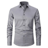 Chemise - Mélange Polyester Sans Rides