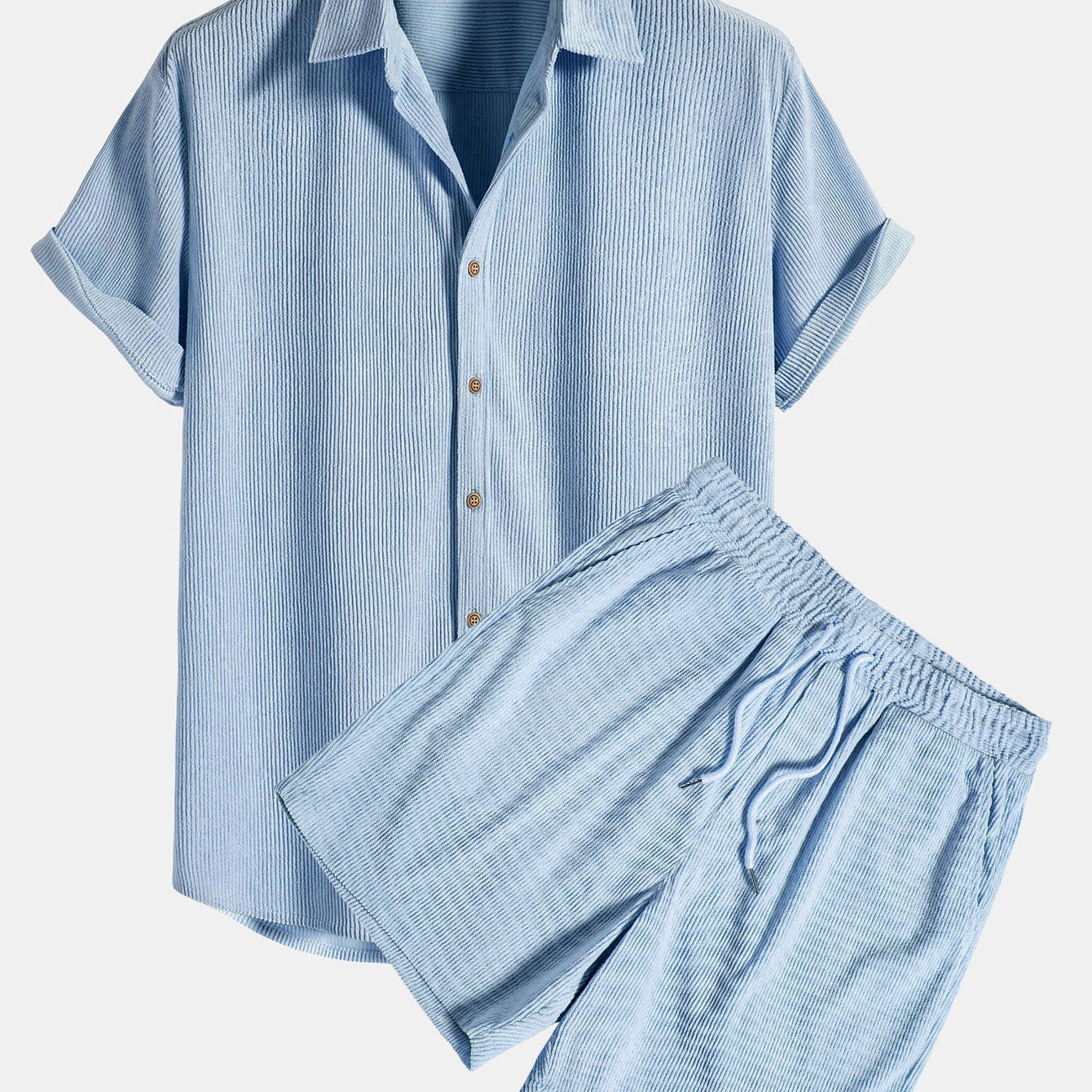 Ensemble de Chemise - Velours Côtelé