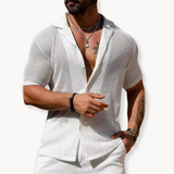 Chemise à Manches Courtes - Maille Aérée