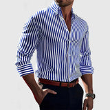 Chemise Overshirt Soft Blend - Streifen