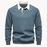 Sweatshirt Polo Soft-Blend - Flexible