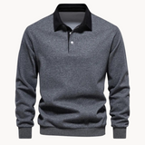 Sweatshirt Polo Soft-Blend - Flexibel