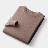 João - Rundhals-Pullover aus Mischgewebe