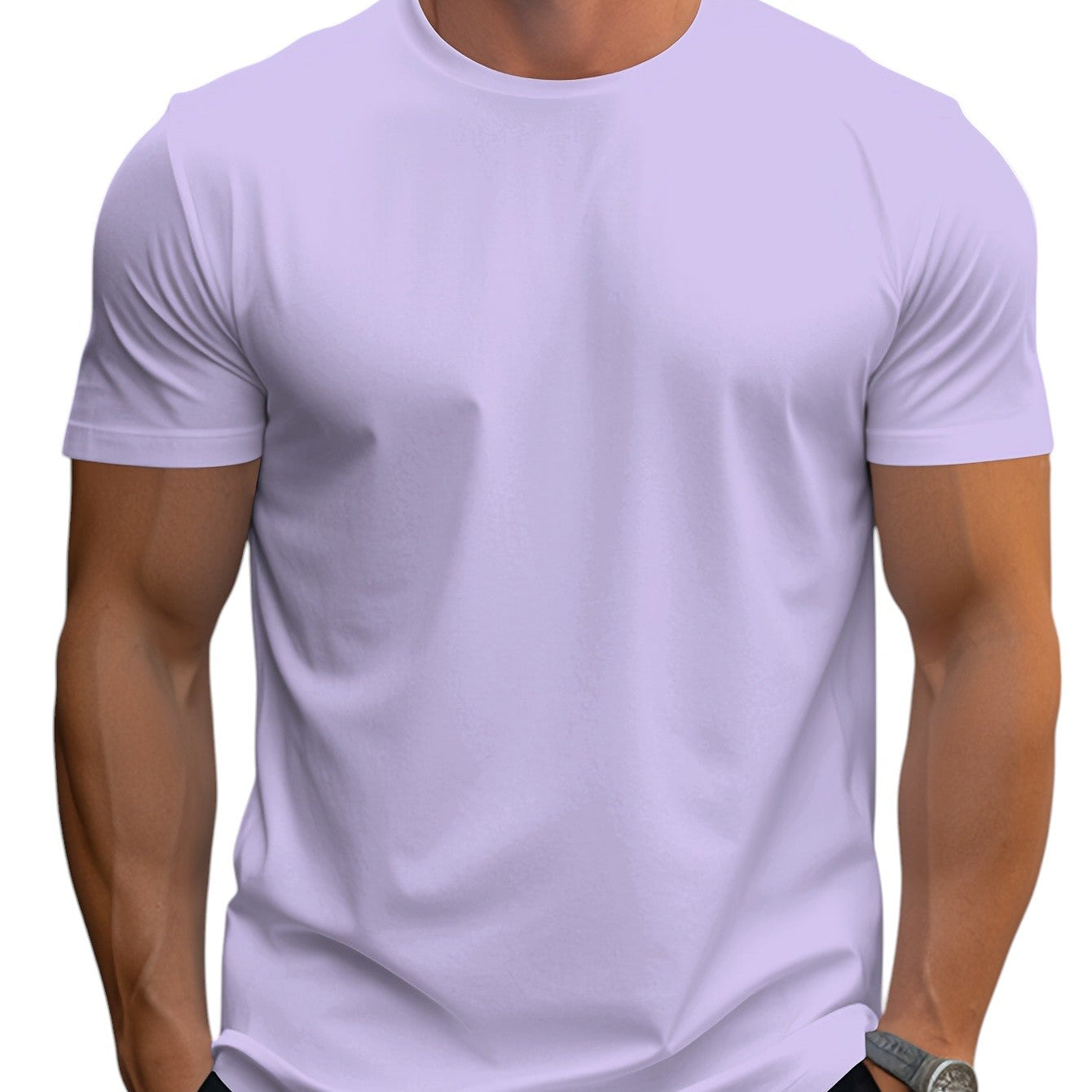 T-Shirt - Coupe Régulière Col Doux