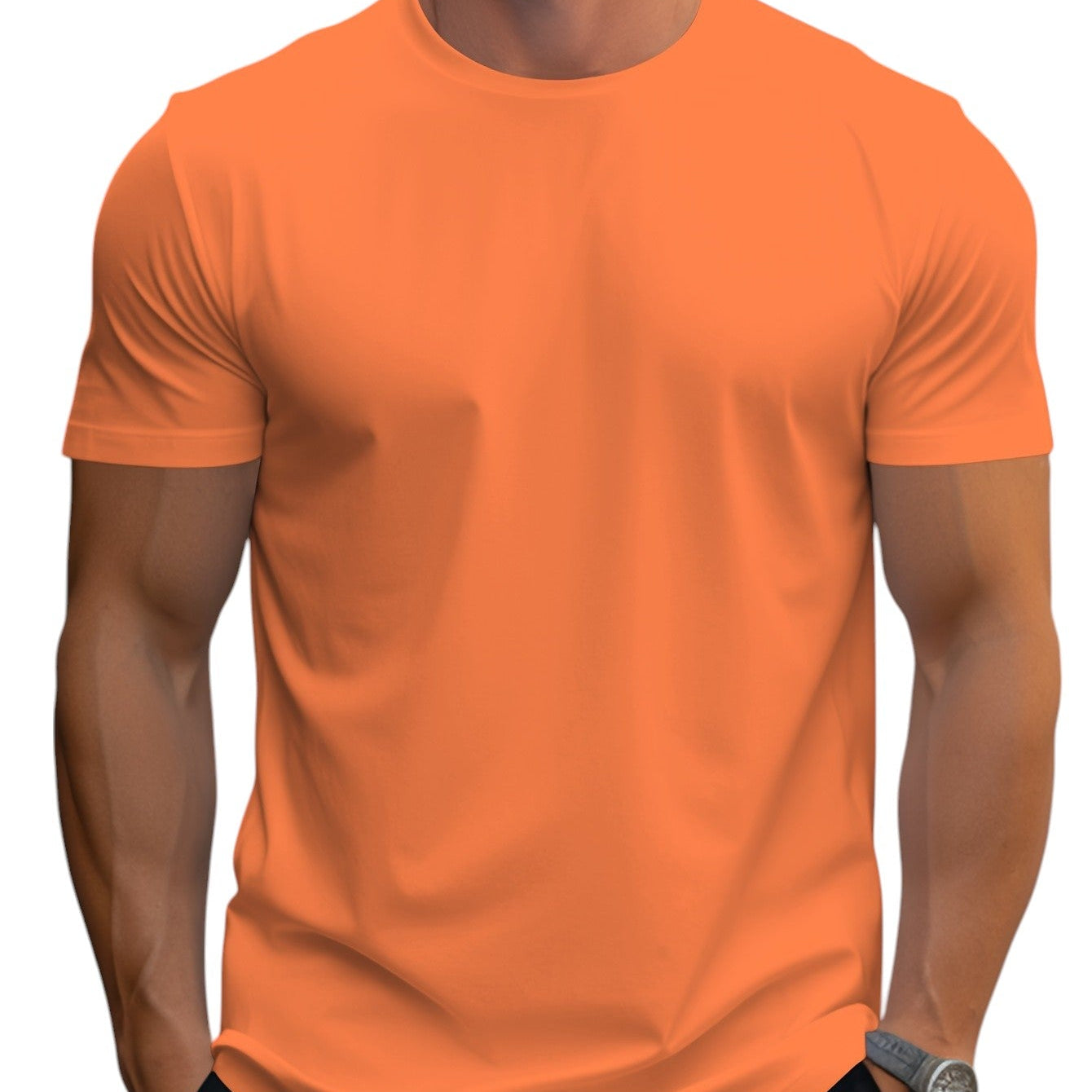 T-Shirt - Coupe Régulière Col Doux