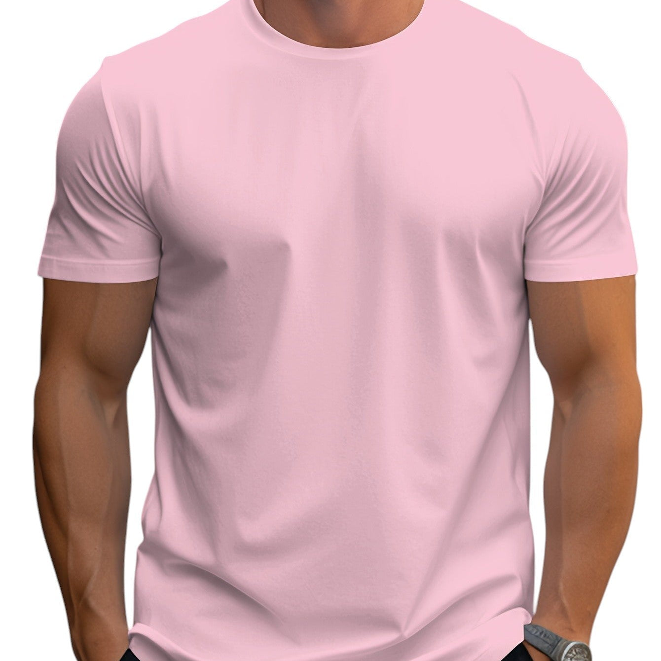 T-Shirt - Coupe Régulière Col Doux