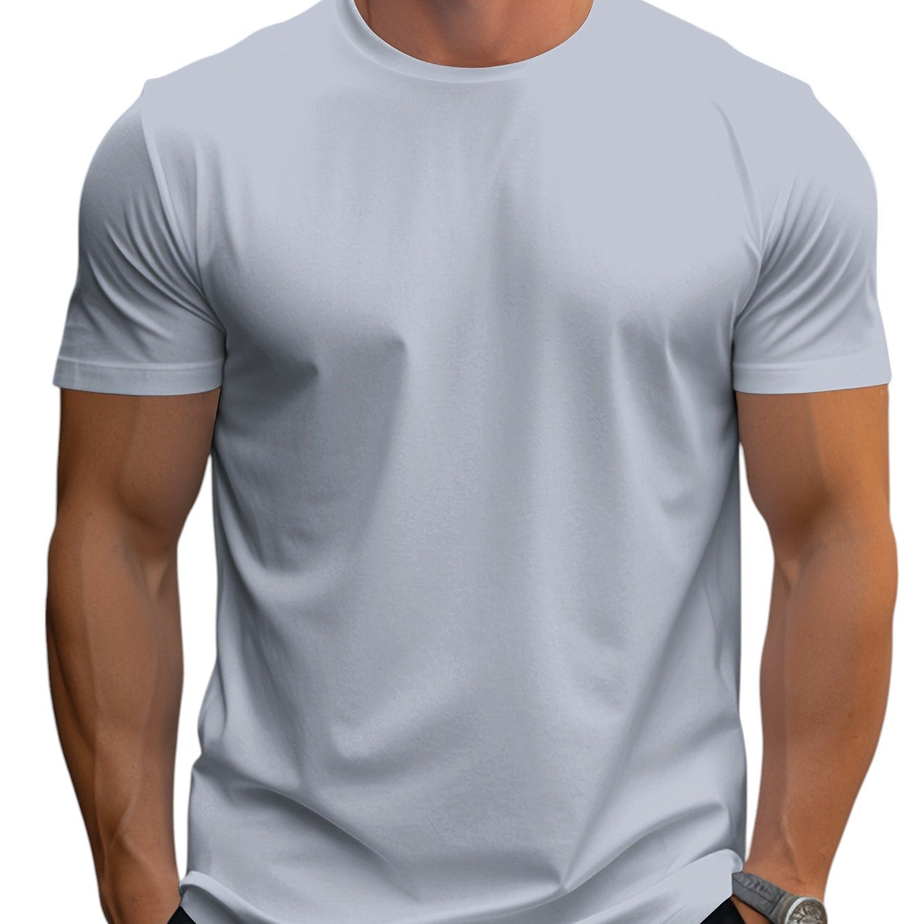 T-Shirt - Coupe Régulière Col Doux