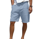 Elegante Leinen-Shorts