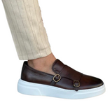Leder Mokassins Slip-On