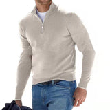 António Augusto - Pullover mit V-Ausschnitt und Reißverschluss
