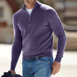 António Augusto - Pullover mit V-Ausschnitt und Reißverschluss