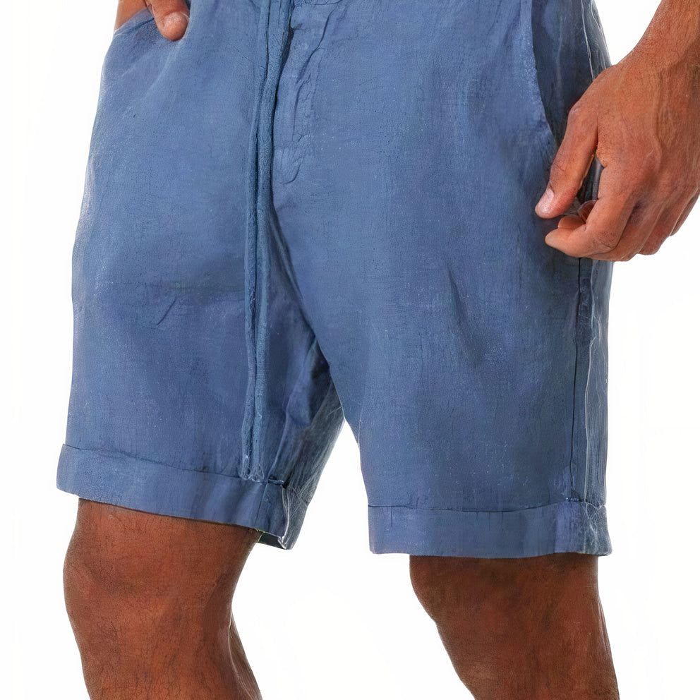 Shorts d'été en lin