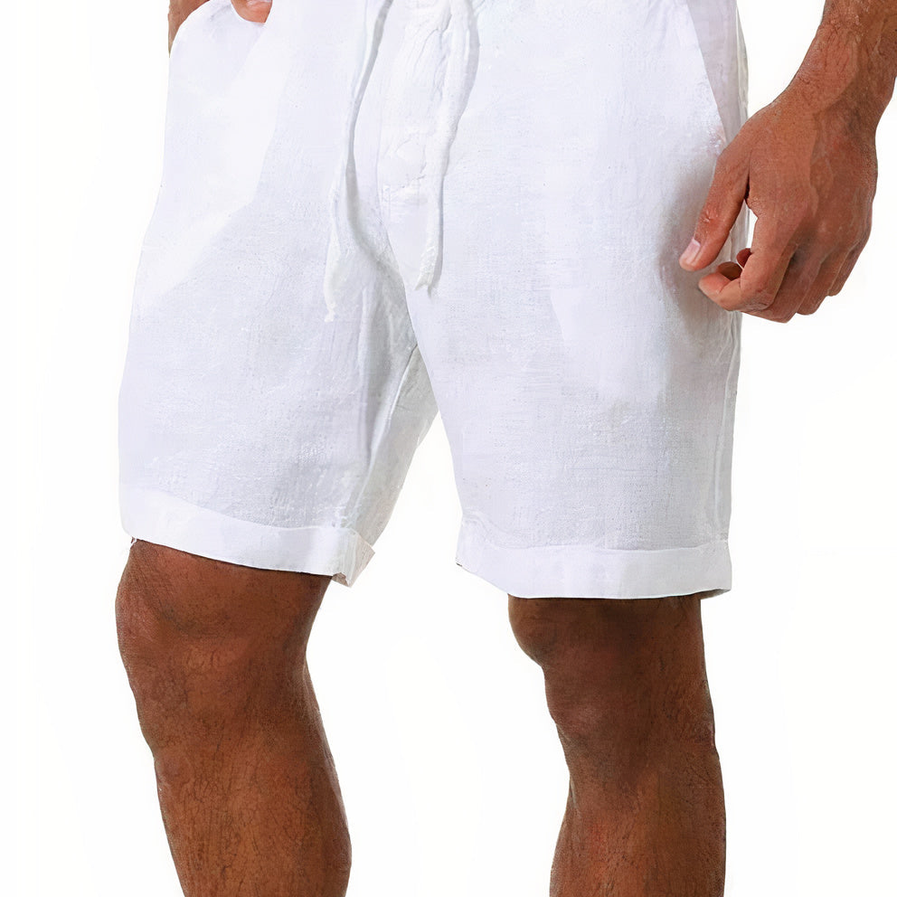 Shorts d'été en lin