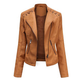 Drune | Gewaschene Lammfell-Lederjacke