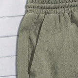 Lässige Leinen Shorts