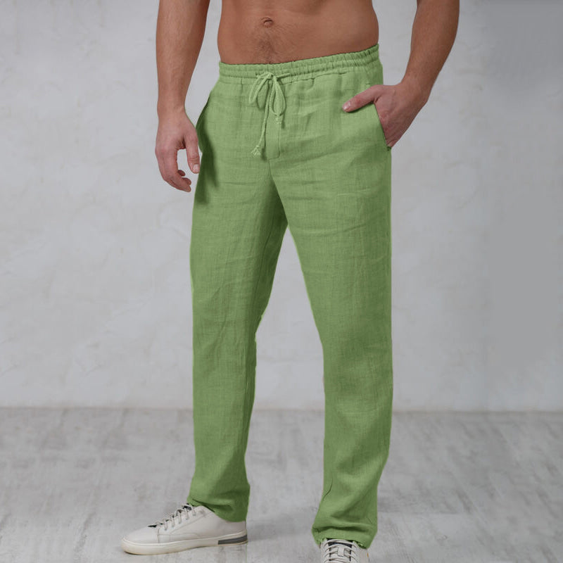 Pantalons en Lin Élégants